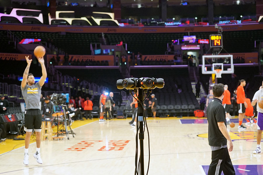 360 Camera LA Lakers