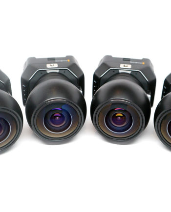 Blackmagic 360 Camera Starter Kit for VR - 4 Cameras. Make your own 360 camera.