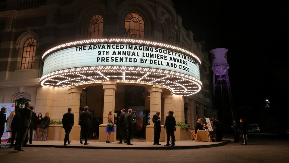 Outside the Lumiere Awards 2018