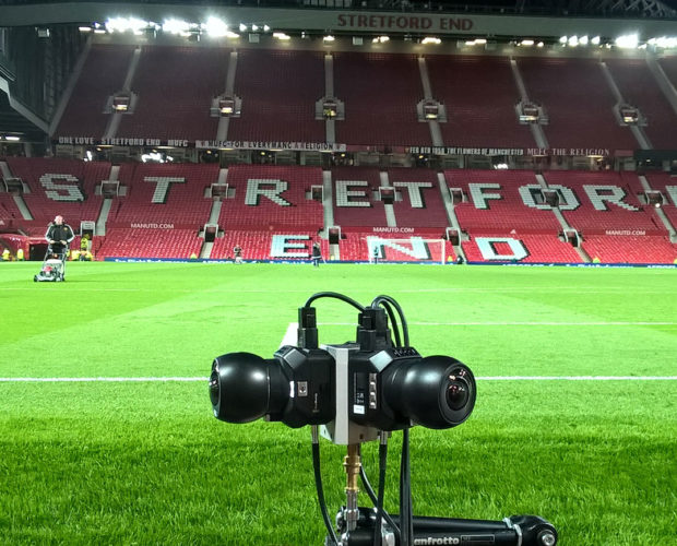 Live VR Camera at Old Trafford Football Ground